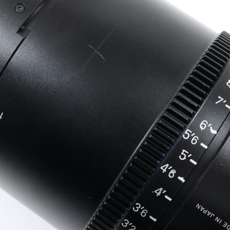 50-100mm T2/EF feet [High Speed Zoom Line 50-100mm T2 EFマウント フィート表示]