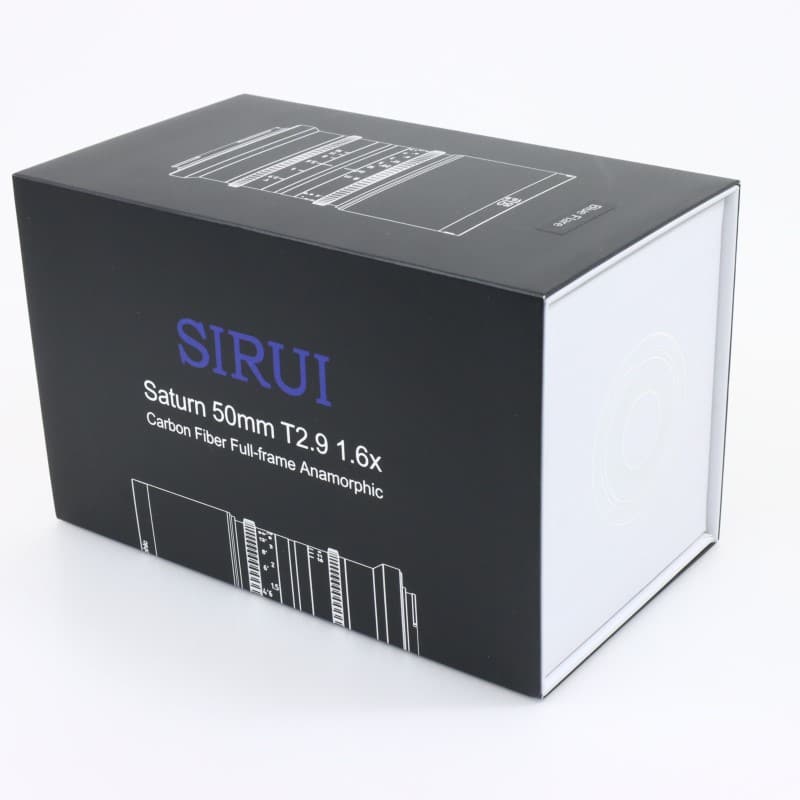 50mm T2.9 Full カーボン アナモルフィックレンズ L/ブルー Saturn L50B-JP