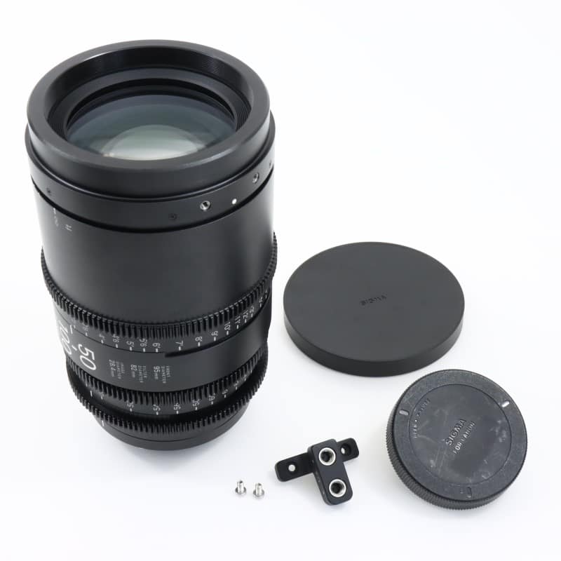 50-100mm T2/EF feet [High Speed Zoom Line 50-100mm T2 EFマウント フィート表示]