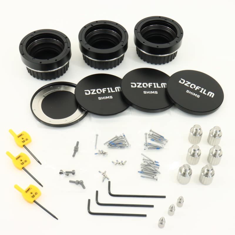 DZO-7220001B/2B/3B-Kit [Pictor Zoom 3個レンズキット ブラック 保護ケース付]