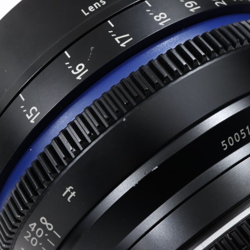 CP.2 35mm/T1.5 SS PL Feet [Compact Prime CP.2 スーパースピード PLマウント フィート表示]