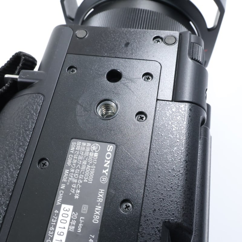 SONY HXR-NX80 AB-ランク 中古｜フジヤカメラ