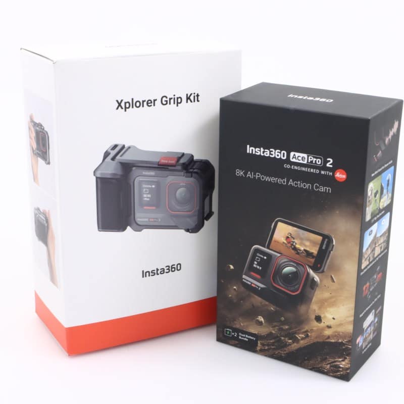 Insta360 Ace Pro 2 ストリート撮影キット デュアルバッテリー ミッドナイトブラック CINSBBGA-ACEPRO242