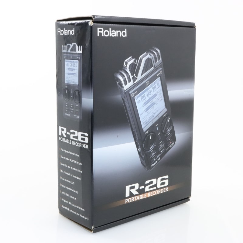 Audio　(Portable　R-26　Roland　[ポータブルレコーダー]（C2120173007908）｜ポータブルレコーダー　(ローランド)　Recorders)｜中古｜フジヤカメラネットショップ