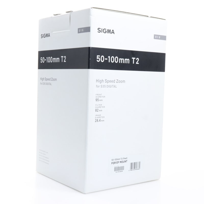 50-100mm T2/EF feet [High Speed Zoom Line 50-100mm T2 EFマウント フィート表示]