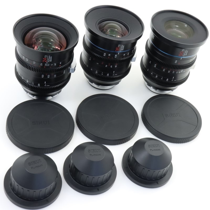 Jupiter Set A-PL [Macro フルフレーム シネマレンズ 3本セット (PL mount)]