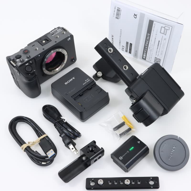 美品】SONY FX3 ボディ ILME-FX3 純正バッテリー3個付き - メルカリ
