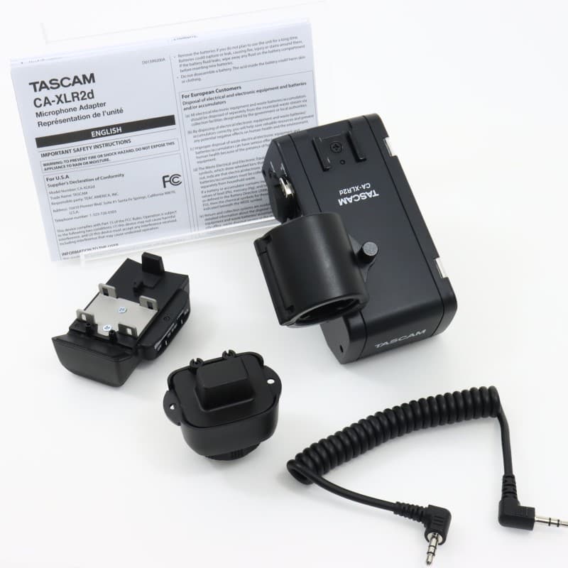 CA-XLR2d-F [ミラーレスカメラ対応XLRマイクアダプター(富士フイルムキット)]