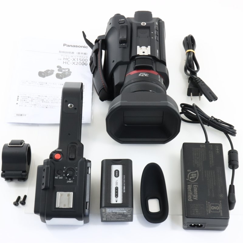 Panasonic HC-X2000-K [デジタル4Kビデオカメラ] 中古