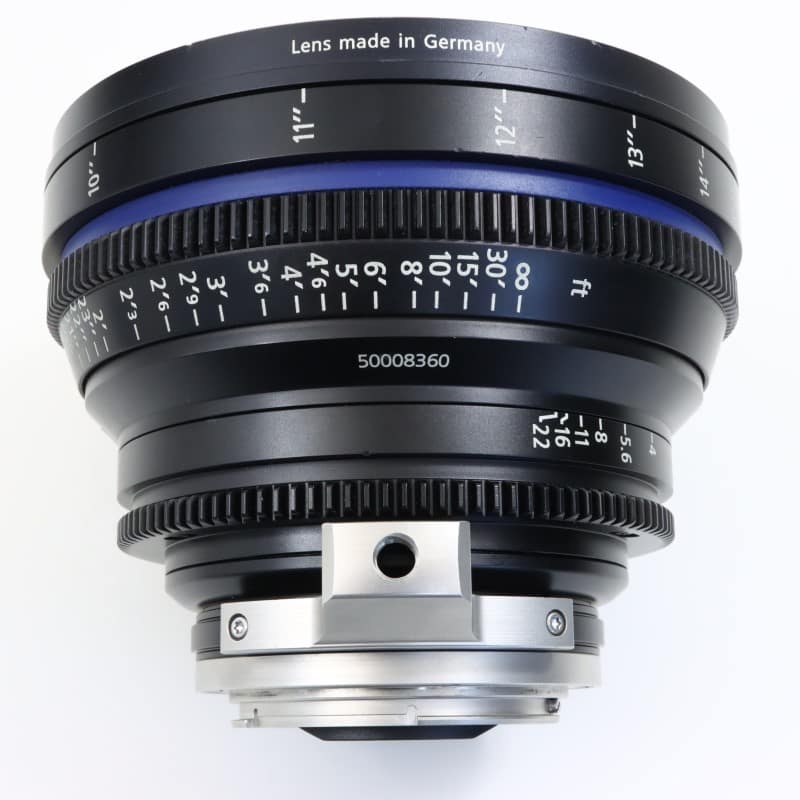 CP.2 28mm/T2.1 EF Feet [Compact Prime CP.2 EFマウント フィート表示]