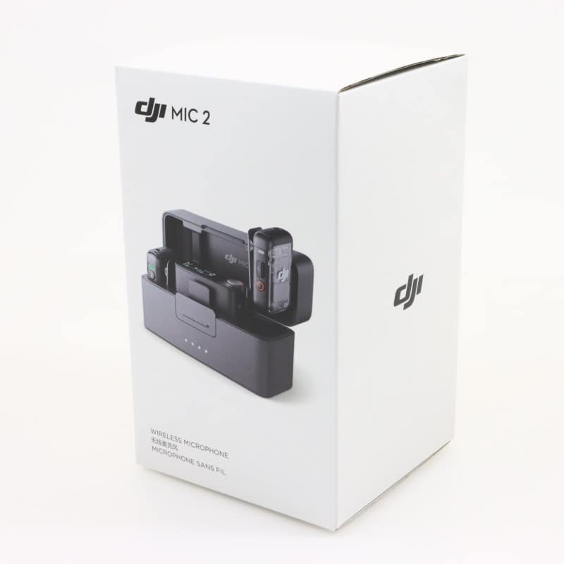 DM1021 [DJI Mic 2 (トランスミッター×2 + レシーバー×1 + 充電ケース)]