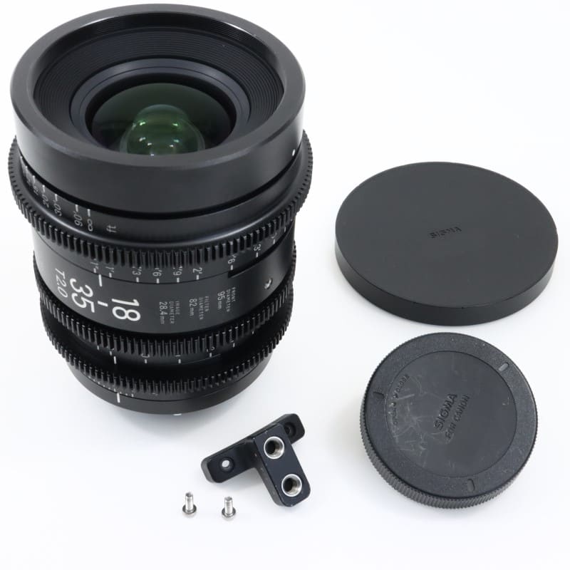 18-35mm T2/EF feet [High Speed Zoom Line 18-35mm T2 EFマウント フィート表示]