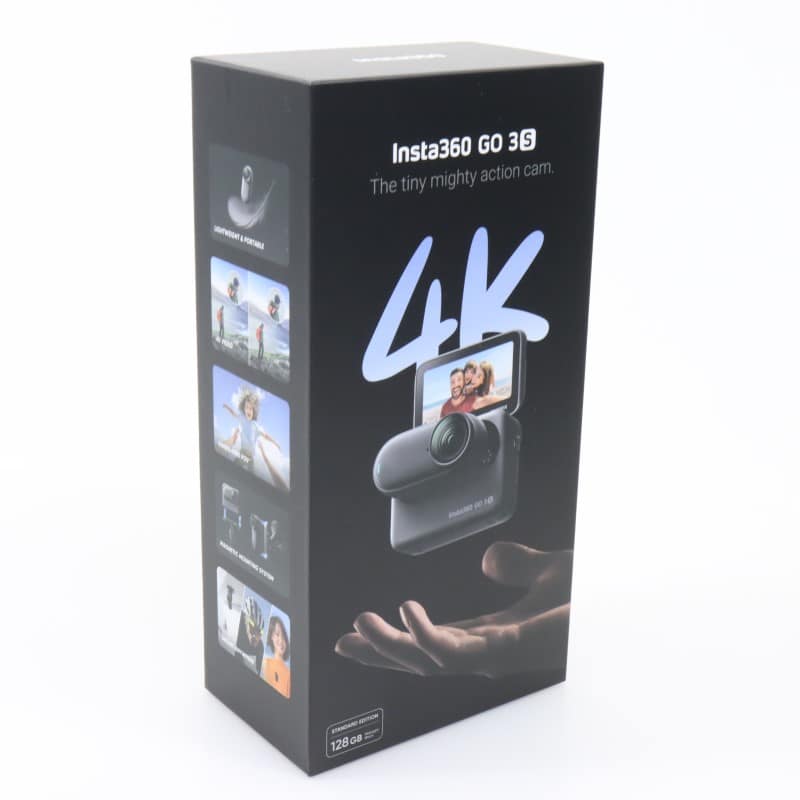 Insta360 GO 3S (128GB) ミッドナイトブラック CINSAATAGO3S13