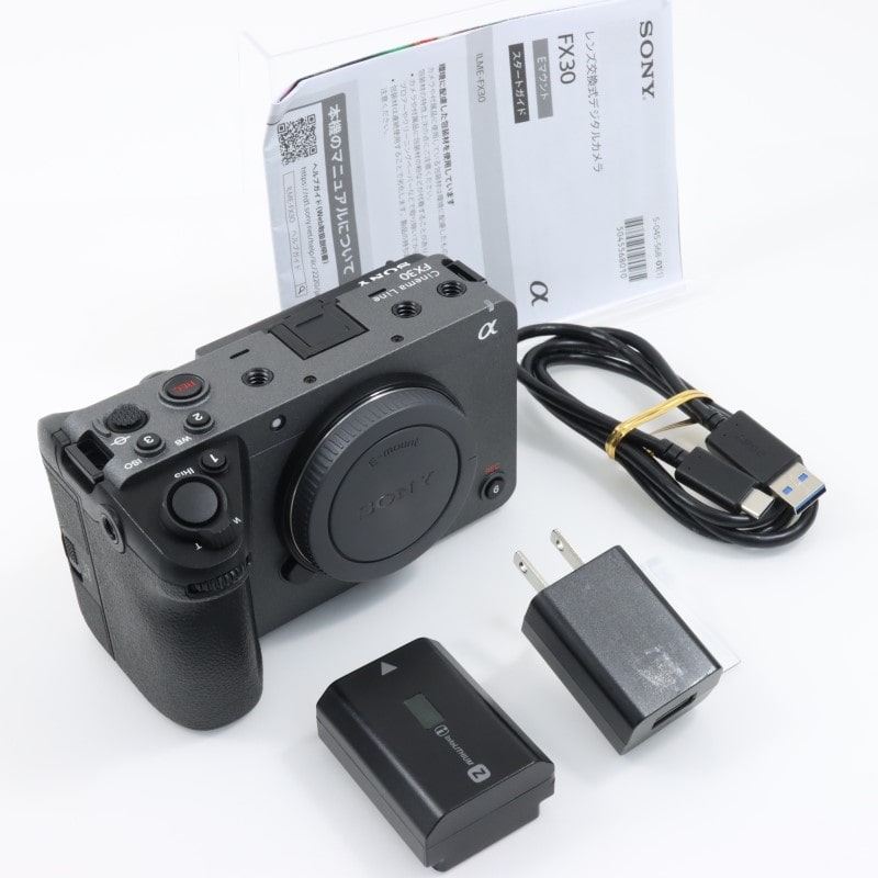 SONY FX30 ボディ　中古品 SONY FX30 ボディ ILME-FX30B 中古 C2120155861382｜中古通販フジヤカメラ
