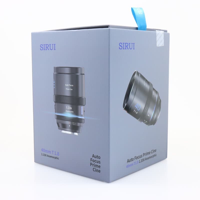SIRUI 40AF133X-LB [オートフォーカスアナモルフィックレンズ 40mm T1.8 1.33x S35 L/ブルー]