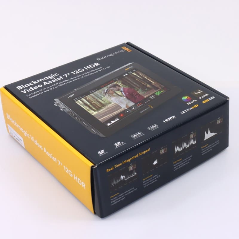 Blackmagic Design Blackmagic Video Assist 7 12G HDR ABランク 中古