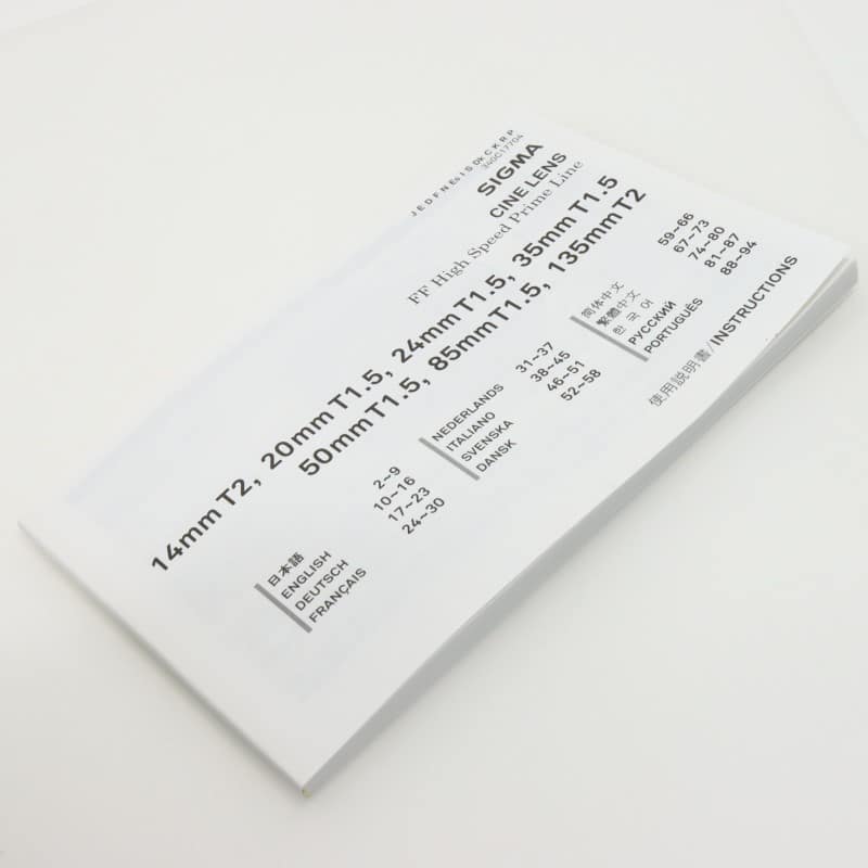 135mm T2 FF/PL meter [FF High Speed Prime Line PLマウント(/i Technology非対応) メートル表示]
