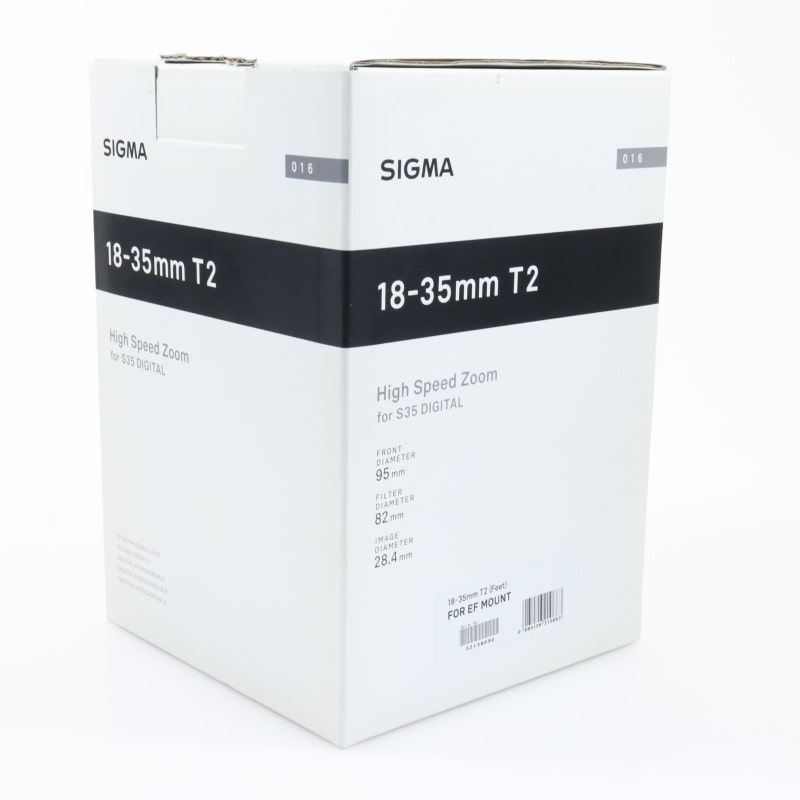 18-35mm T2/EF feet [High Speed Zoom Line 18-35mm T2 EFマウント フィート表示]