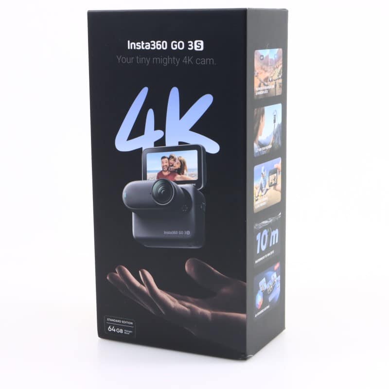 Insta360 GO3S 64GB ブラック CINSAATA-GO3S64K