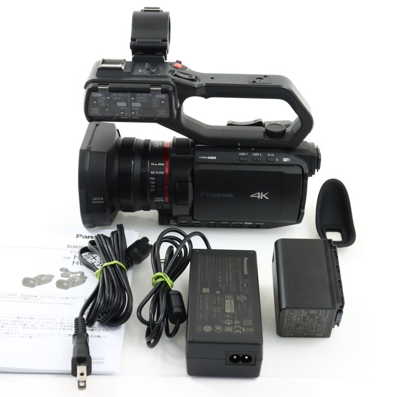 HC-X2000-K [デジタル4Kビデオカメラ]