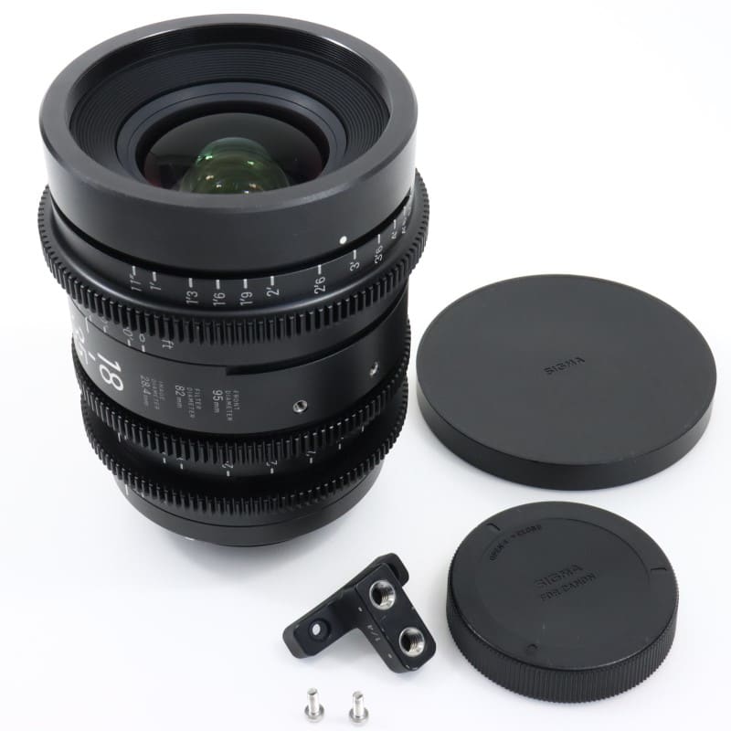 18-35mm T2/EF feet [High Speed Zoom Line 18-35mm T2 EFマウント フィート表示]