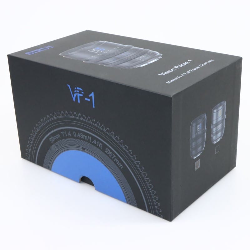 マウント交換式シネマレンズ T1.4 Full Frame 50mm E/ブラック(L/RF/Z交換マウントアダプター付)