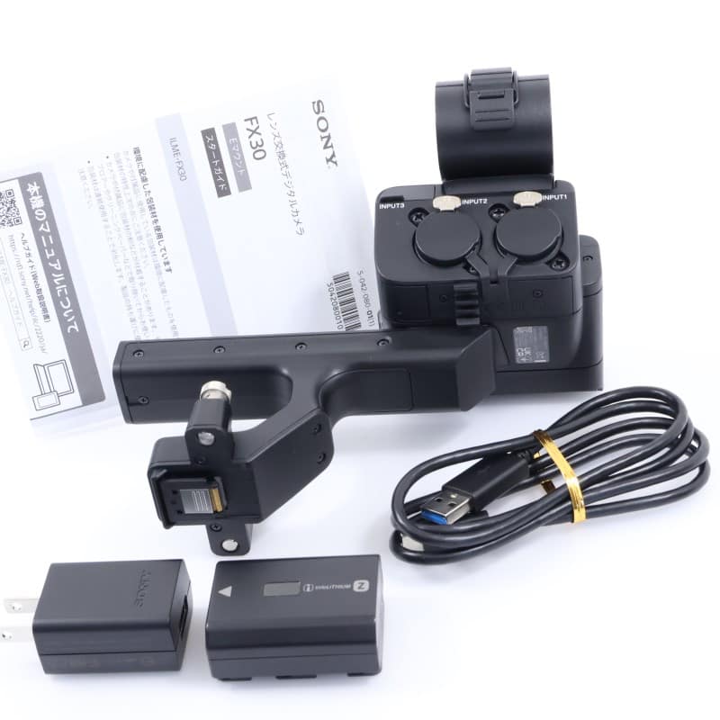 SONY FX30 XLRハンドルユニット同梱モデル ILME-FX30 AB+ランク 中古