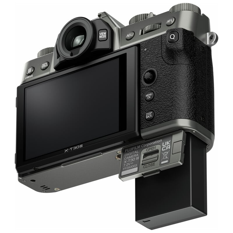 FUJIFILM X-T30 III XC13-33mmレンズキット チャコールシルバー(2025年12月16日発売予定)