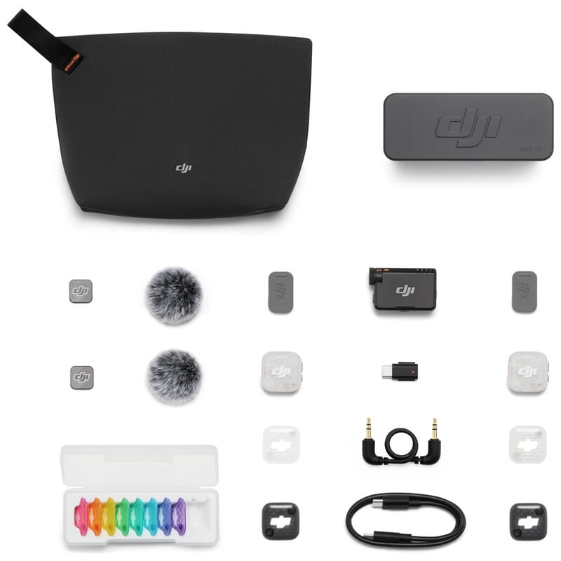 DJI Mic Mini 2S (2 TX + 1 RX + 充電ケース) DMM538