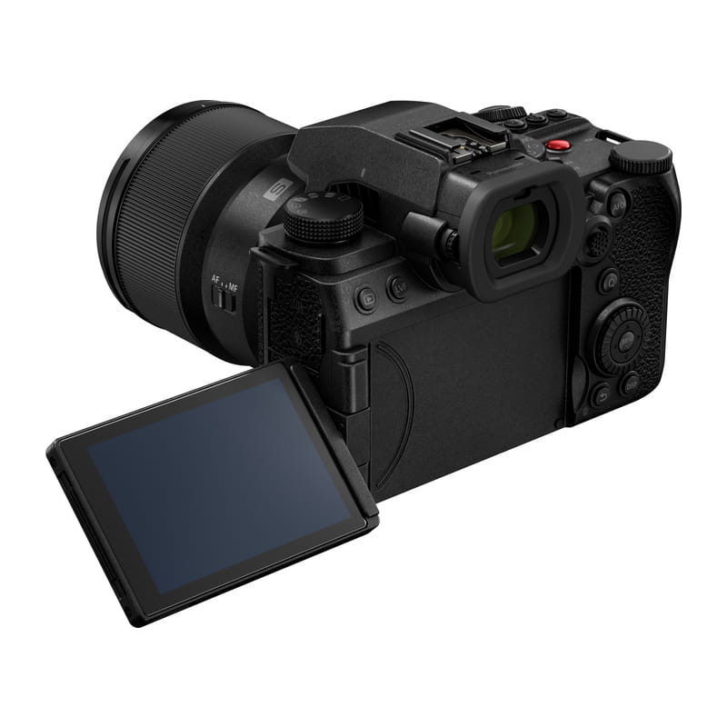 ミラーレス一眼【タイムセール】Panasonic LUMIX カメラ望遠レンズ単焦点レンズ付き