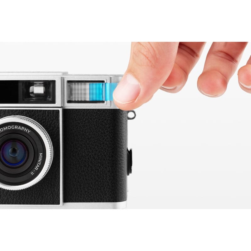 Lomo MC-A 35mm Film Camera Silver