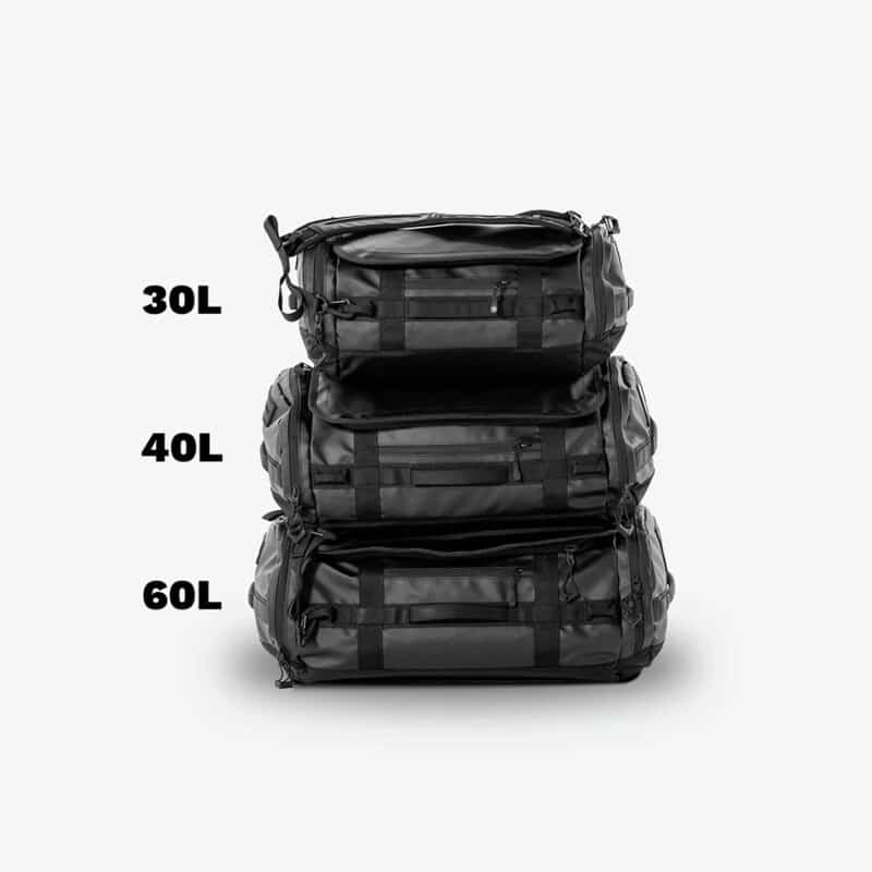 キャリーオール ダッフル 40L CAD40-BK-1