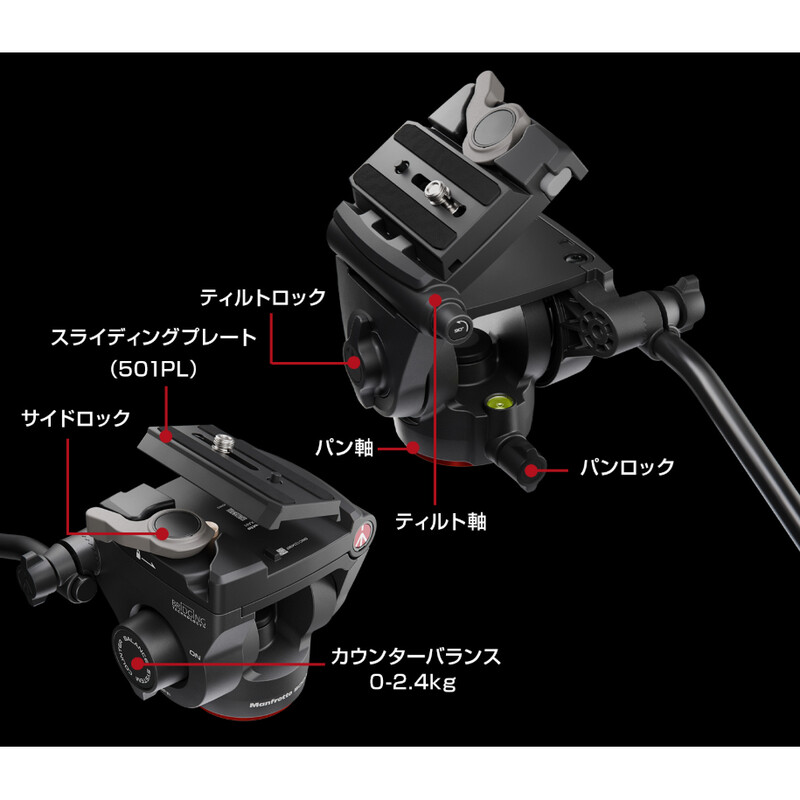 ONE カーボン三脚 500X フルード雲台キット MKONEC-500X（2025年夏発売予定）