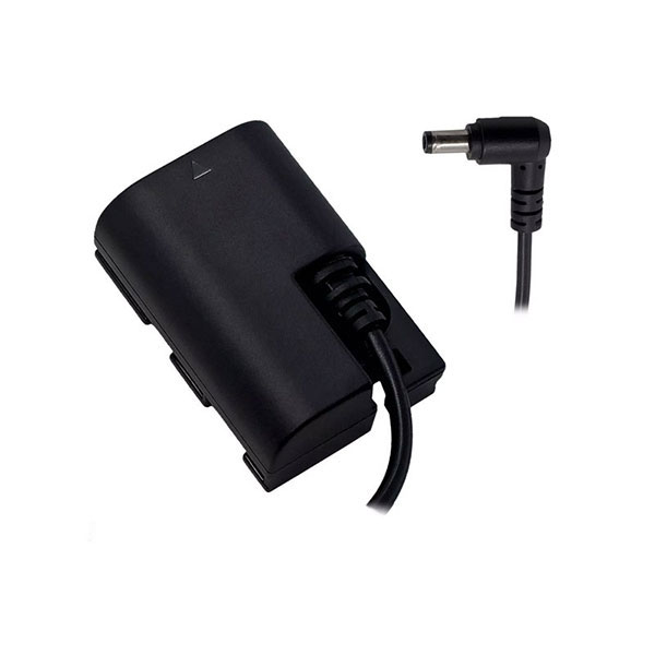DC Dummy Battery Canon to 5.5/2.1mm DC Male DB-DC-LPE6-M