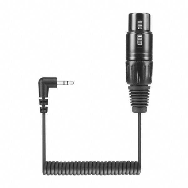 XLR3ピンメス - 3.5mmステレオ変換アダプターケーブル 505633 KA600