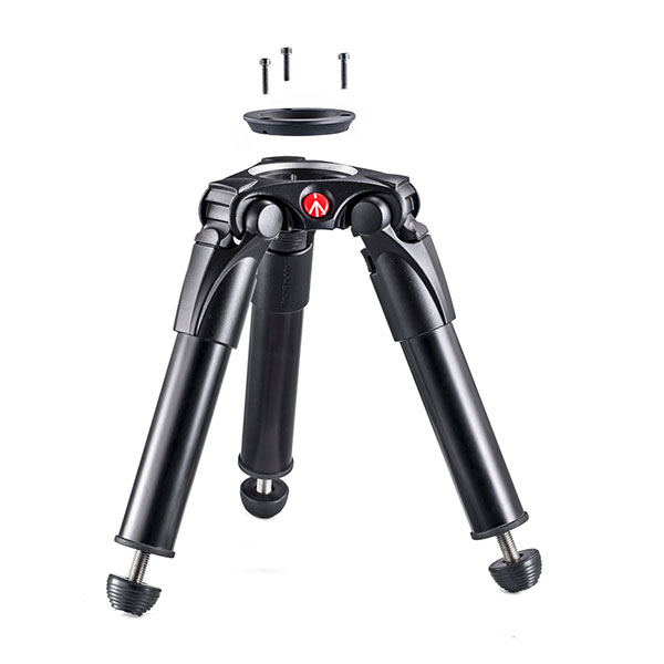 シングルレッグHH アルミ ビデオ三脚 75/60MM MVT535HH