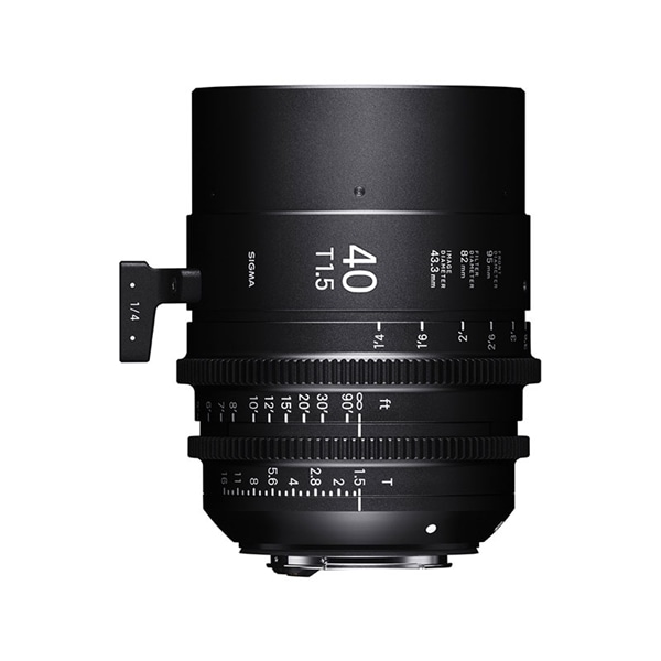 FF High Speed Prime Line 40mm T1.5 FF キヤノンEFマウント フィート表示