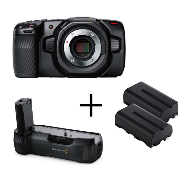 Blackmagic Design Design Blackmagic Pocket Cinema Camera 4k Pocket Camera Battery Grip バッテリー 2 セット フジヤカメラネットショップ