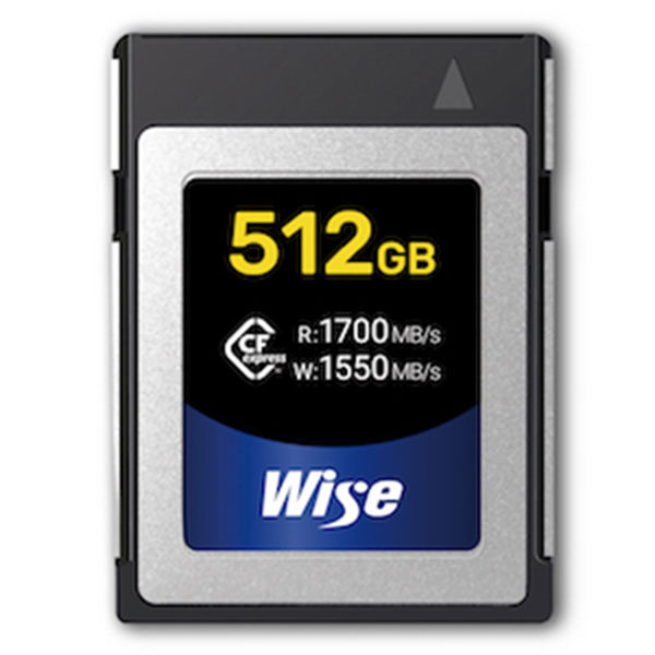 Wise CFexpress Type B カード CFX-Bシリーズ 512GB AMU-CFX-B512
