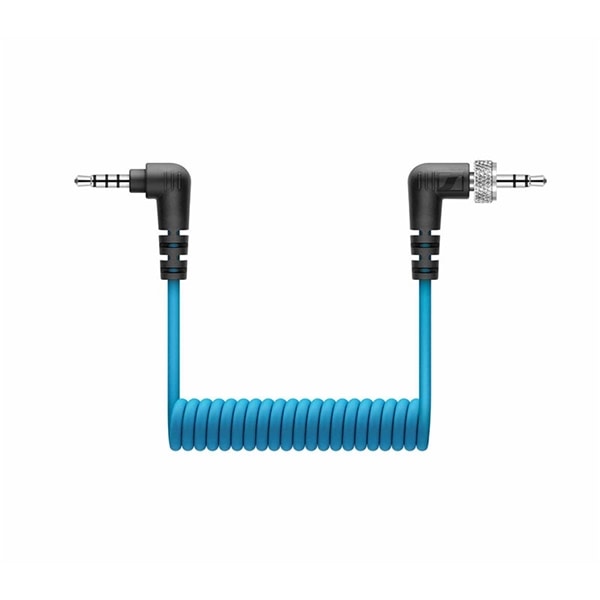 スクリューロック式 3.5 mm TRS - TRRS カールケーブル XSW-D Mobile cable