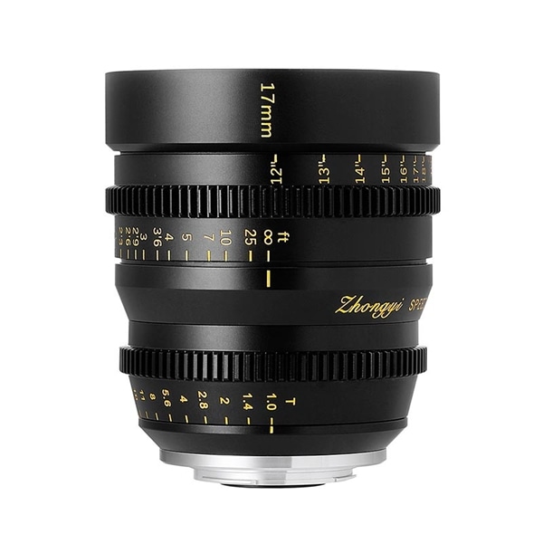 SPEEDMASTER CINEMA 17mm T1.0 ブラック マイクロフォーサーズマウント