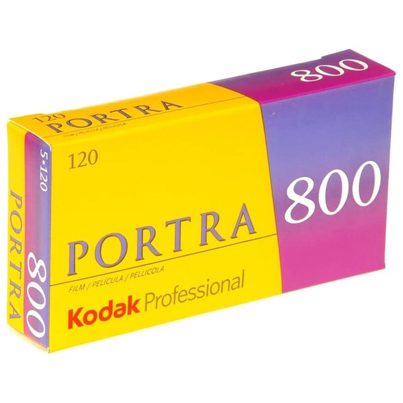 PROFESSIONAL PORTRA 800 カラーネガフィルム 120 5本 輸入品／米国製