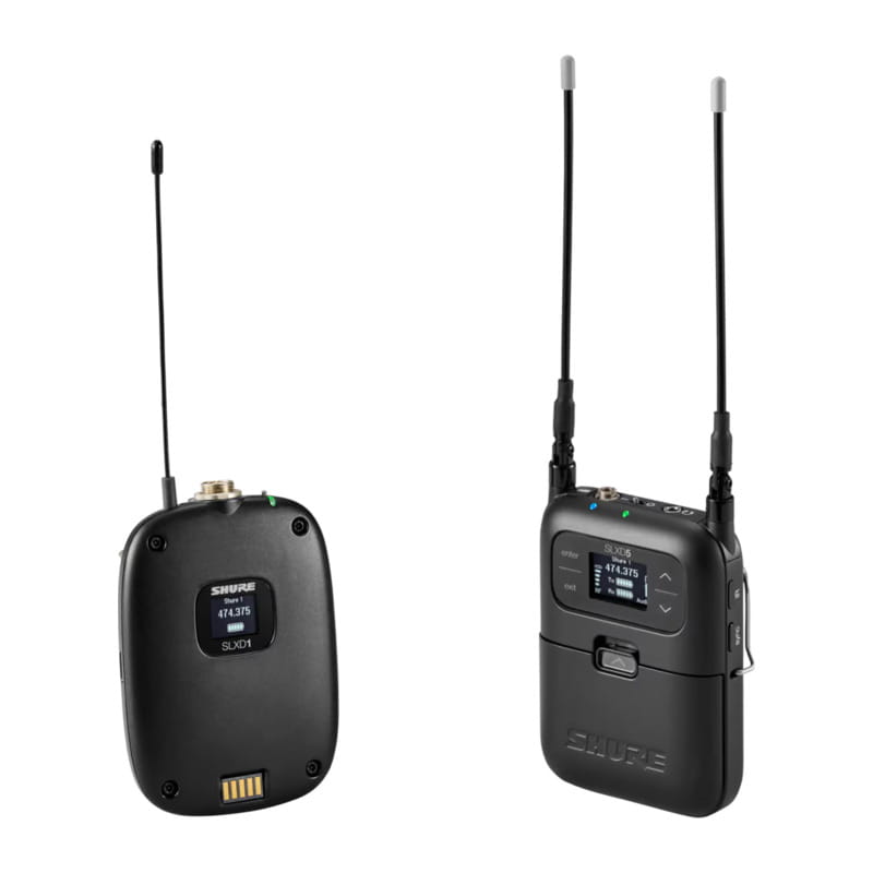 SLXD1ボディパック型送信機ポータブルワイヤレスシステム SLXD15-JB