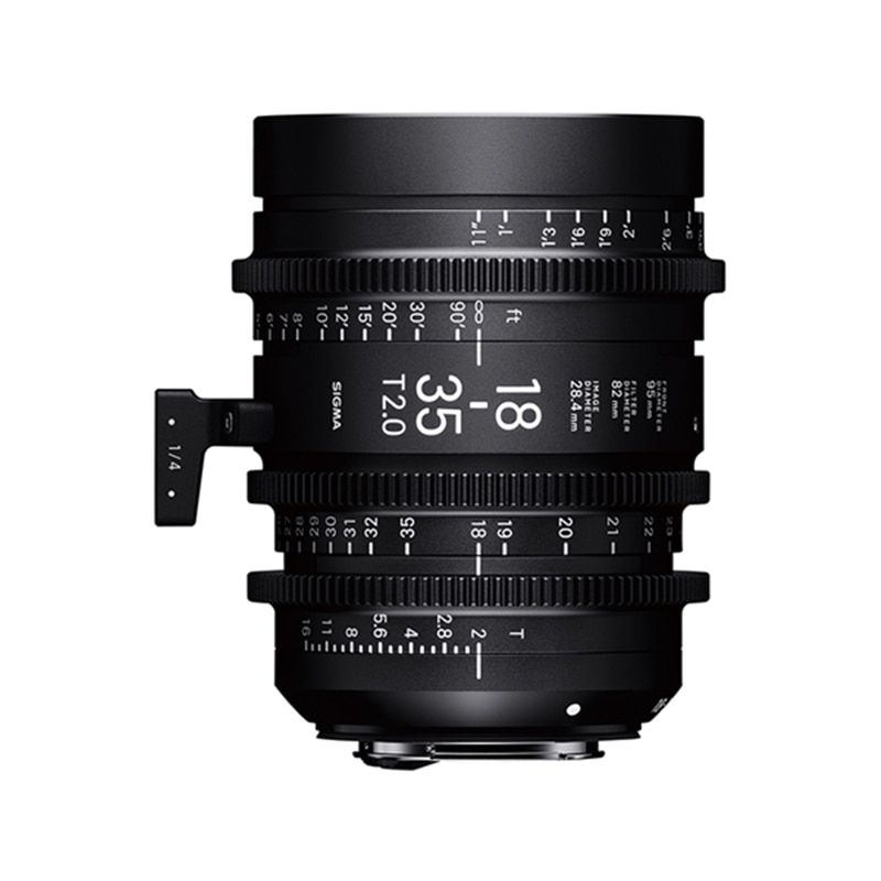 18-35mm T2/PL feet [High Speed Zoom Line PLマウント フィート表示]