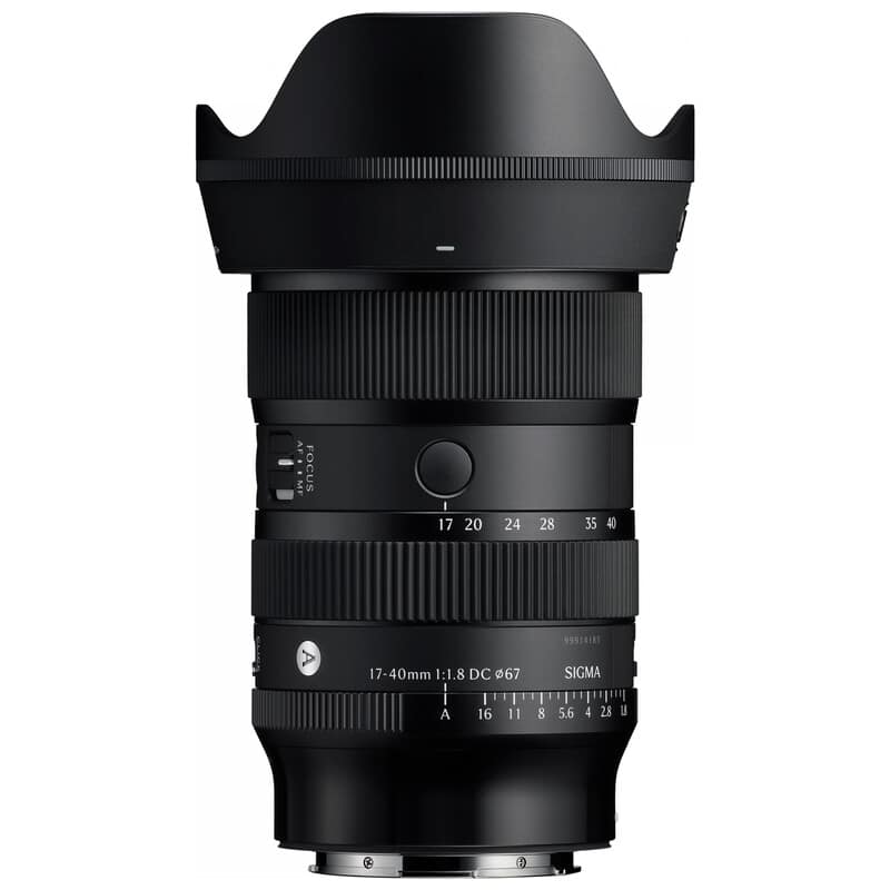 17-40mm F1.8 DC | Art Lマウント（2025年7月10日発売予定）
