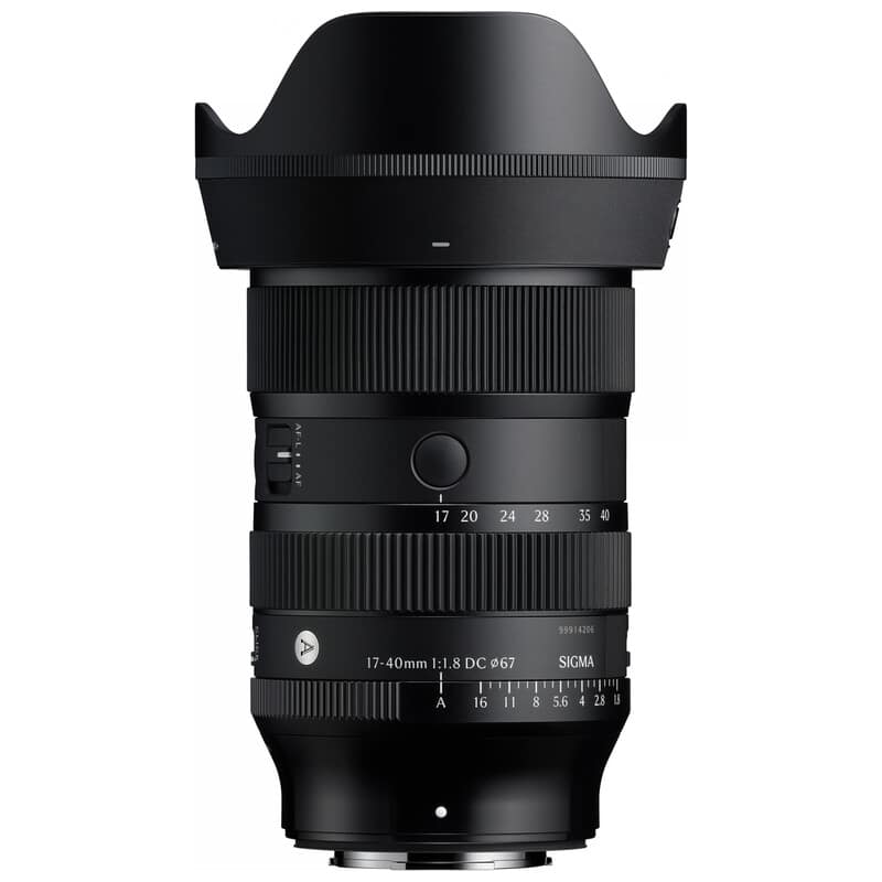 17-40mm F1.8 DC | Art 富士フイルムX（2025年7月10日発売予定）