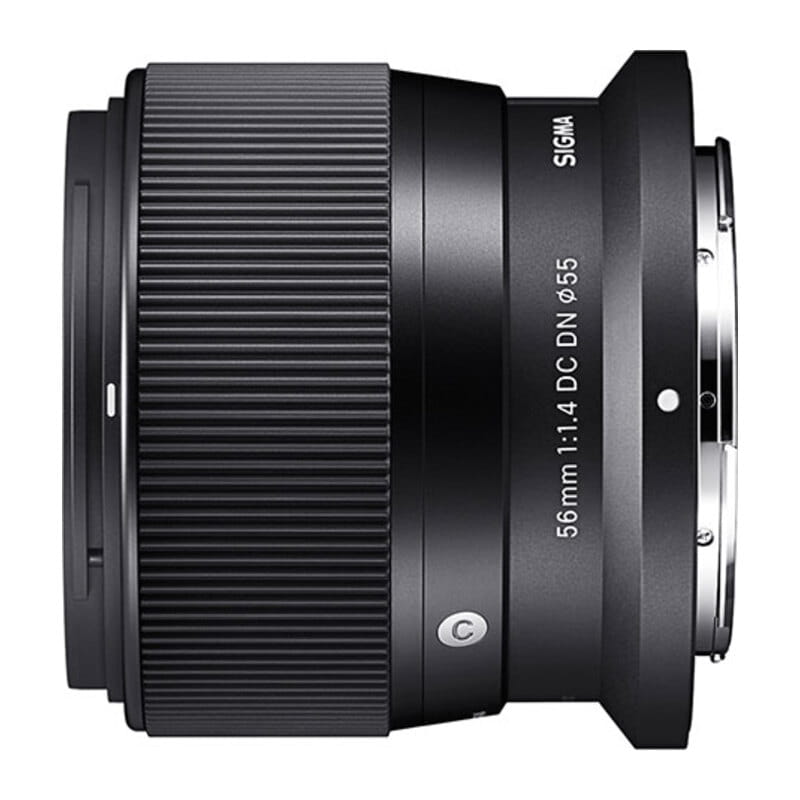 SIGMA 56mm f1.4（キヤノンEOS M用）aps-c - レンズ(単焦点)