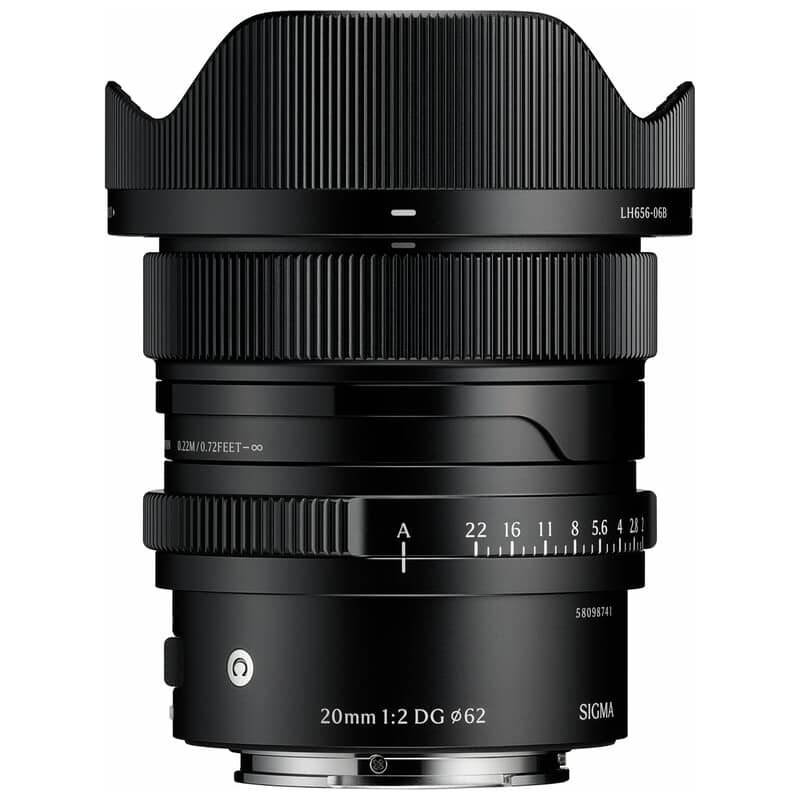 20mm F2 DG | Contemporary ソニーEマウント ブラック(2026年1月22日発売予定)
