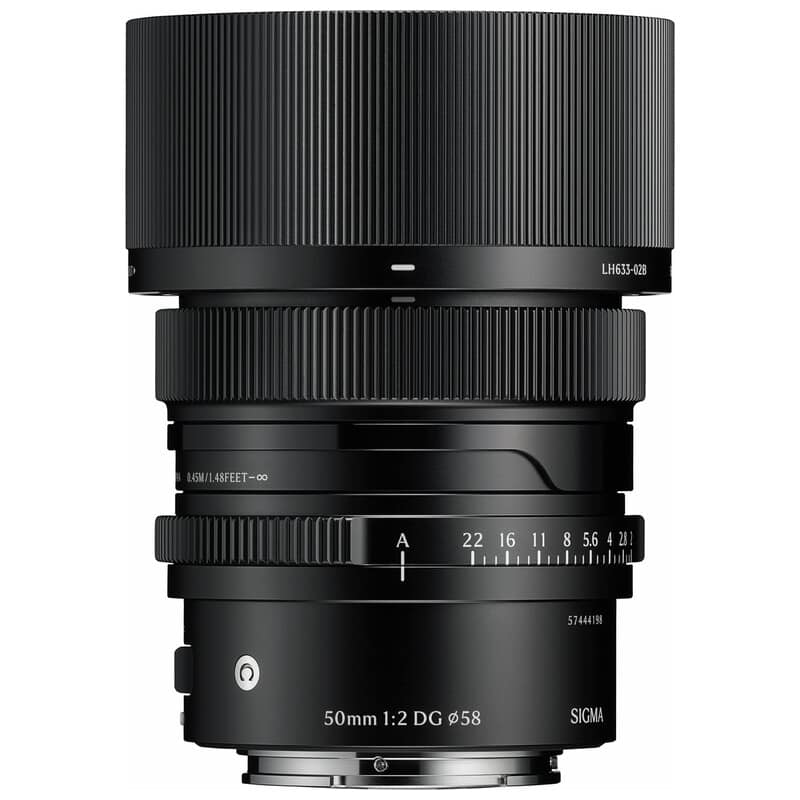 Sigma 50mm F2 DG | Contemporary ソニーEマウント ブラック（2025年12月11日発売予定）