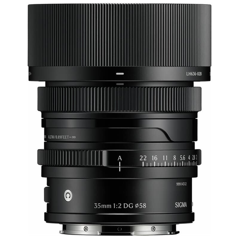 Sigma 35mm F2 DG | Contemporary Lマウント ブラック